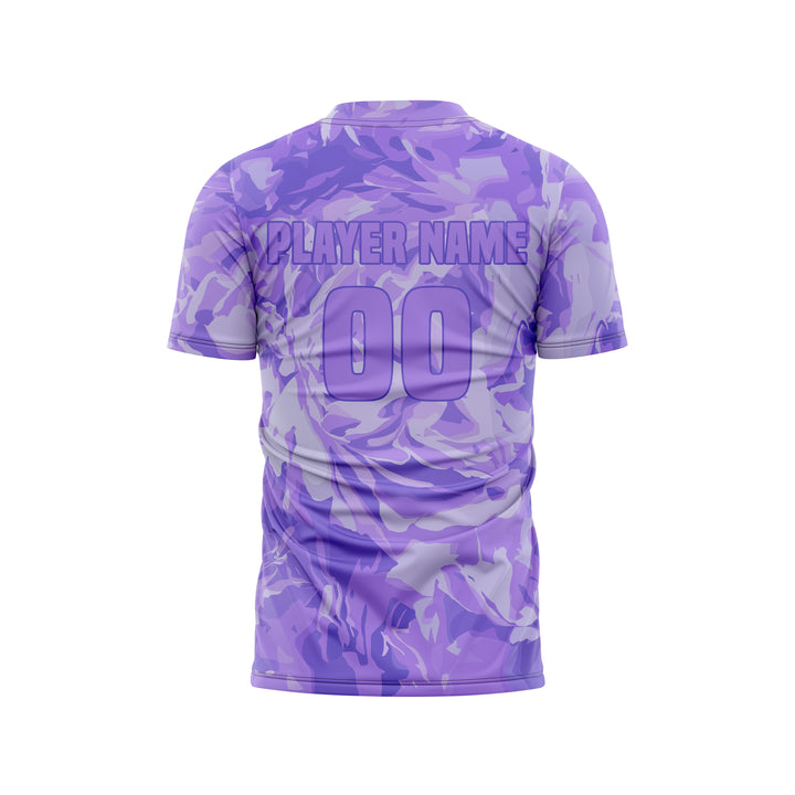 Amethyst Fade Custom Soccer Jersey