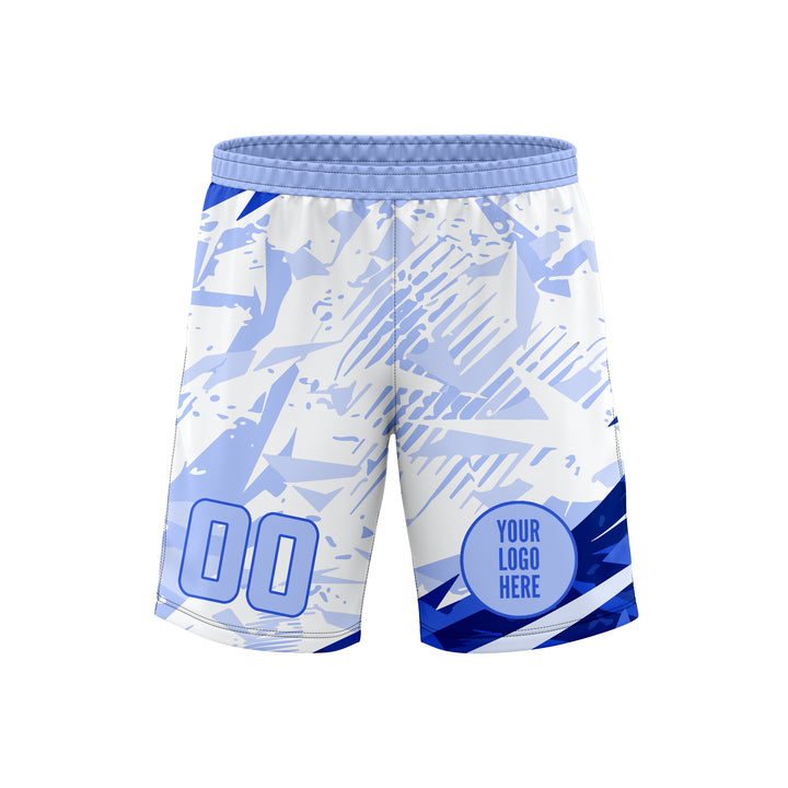 Azure Surge Custom Soccer Shorts