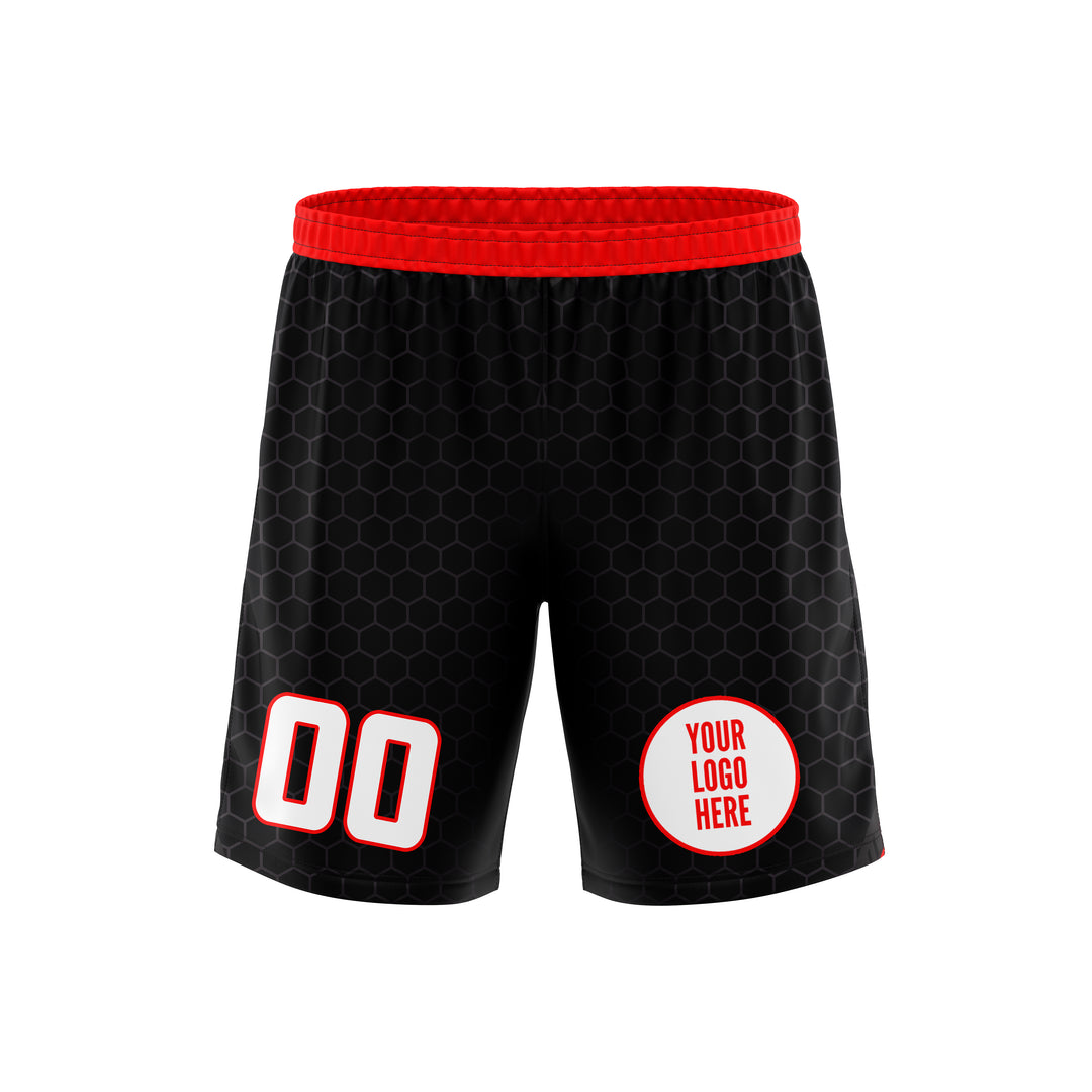 Vortex Red Custom Soccer Uniform