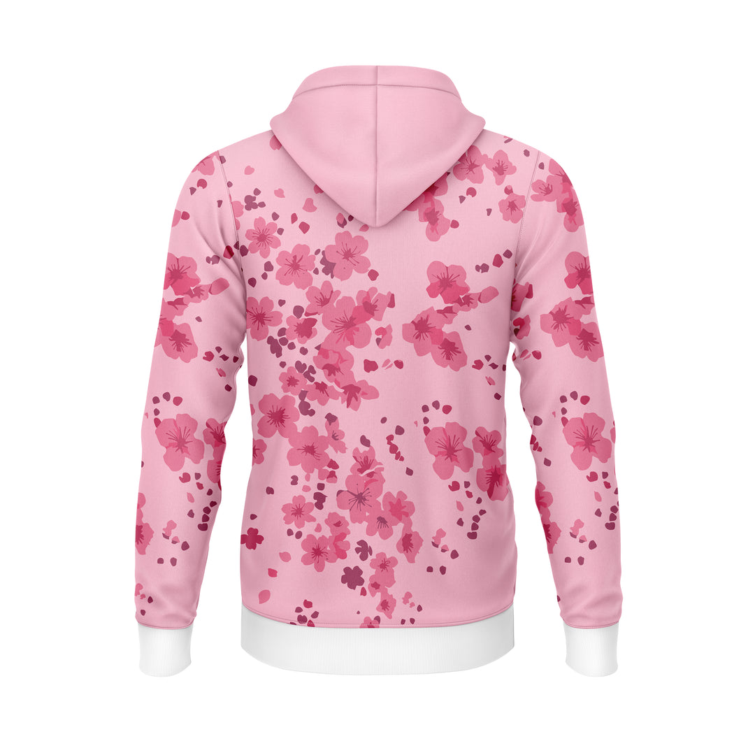 Sakura Oni Full-Print Hoodie For Men/Women