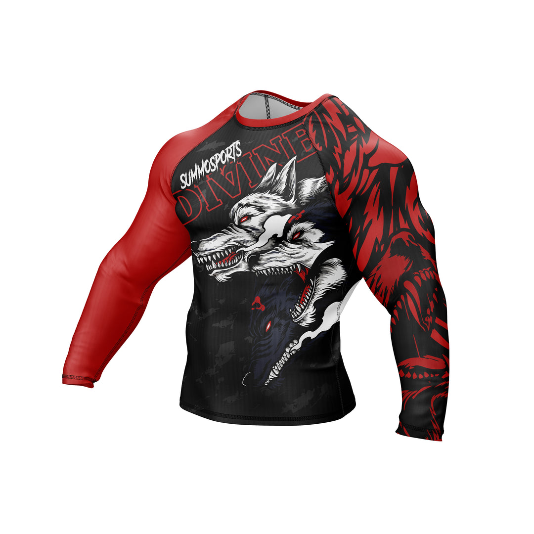 Cerberus Strike Premium Bjj Rash Guard For Men/Women