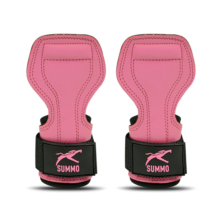 Power Grip Leather Weight Lifting Straps - Summo Sports