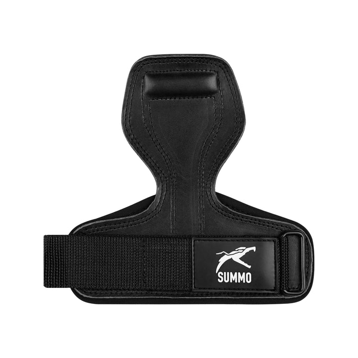 Power Grip Leather Weight Lifting Straps - Summo Sports