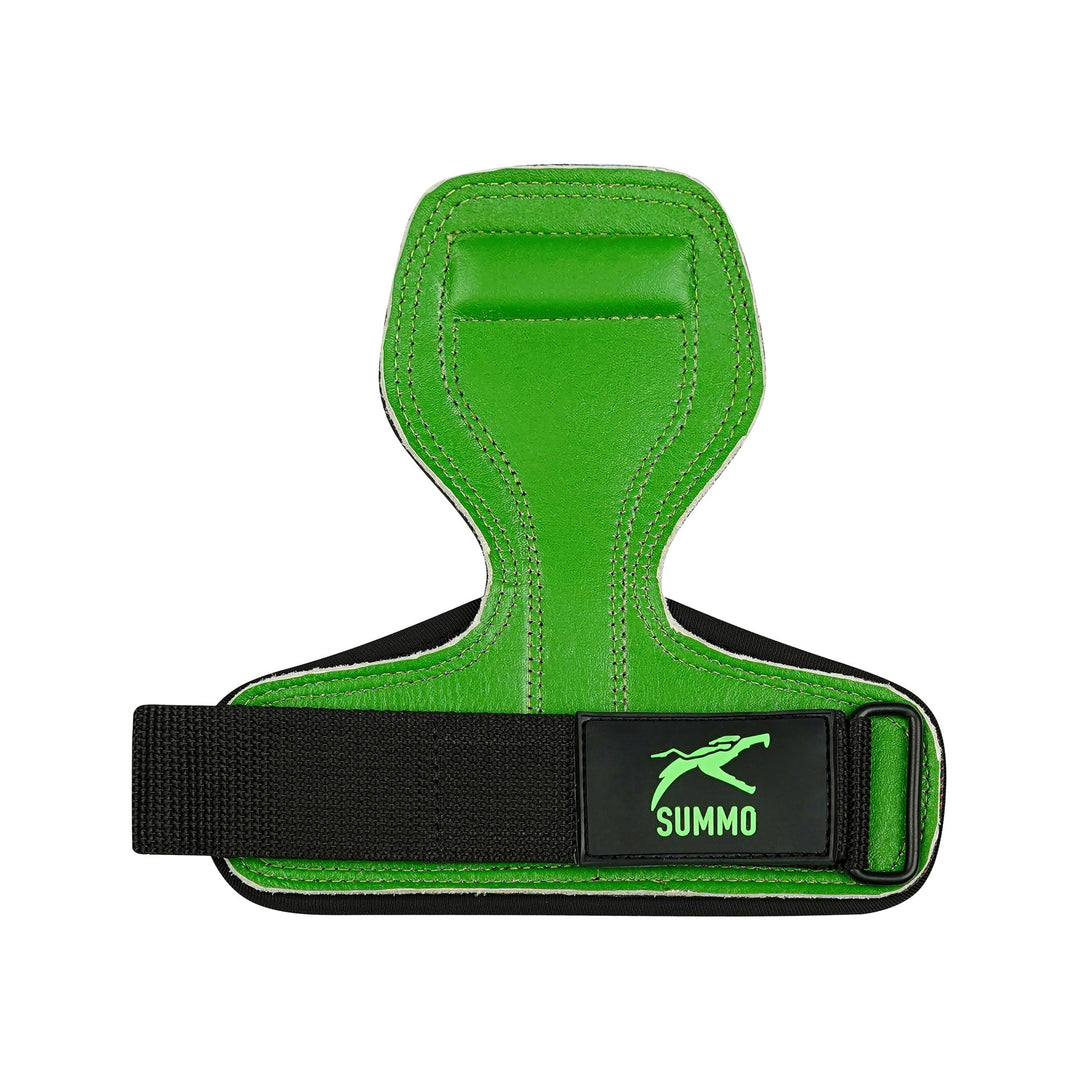 Power Grip Leather Weight Lifting Straps - Summo Sports