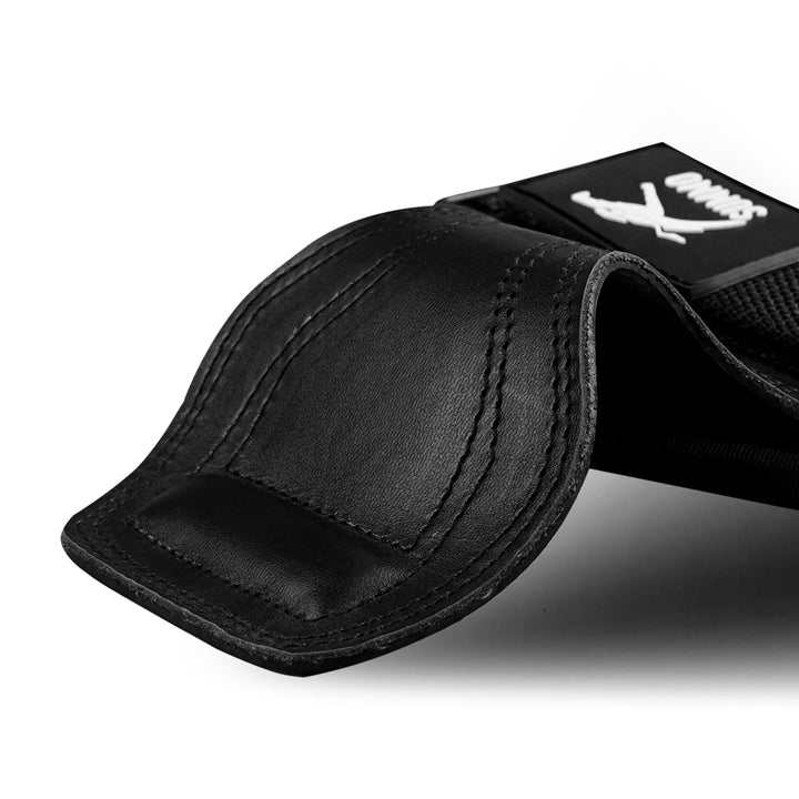 Power Grip Leather Weight Lifting Straps - Summo Sports