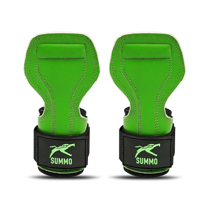 Power Grip Leather Weight Lifting Straps - Summo Sports