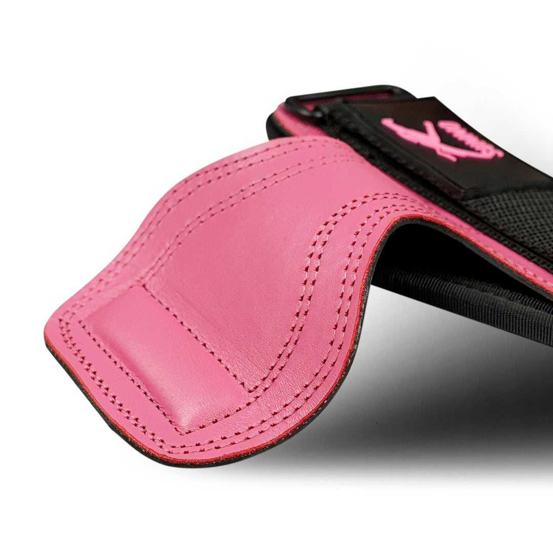 Power Grip Leather Weight Lifting Straps - Summo Sports