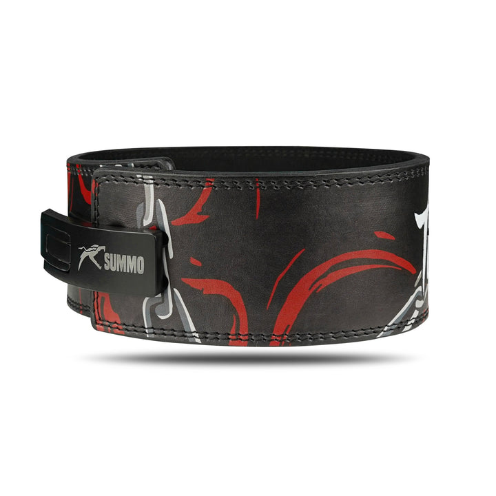 Power Lock Leather Weight Lifting Belt - Summo Sports