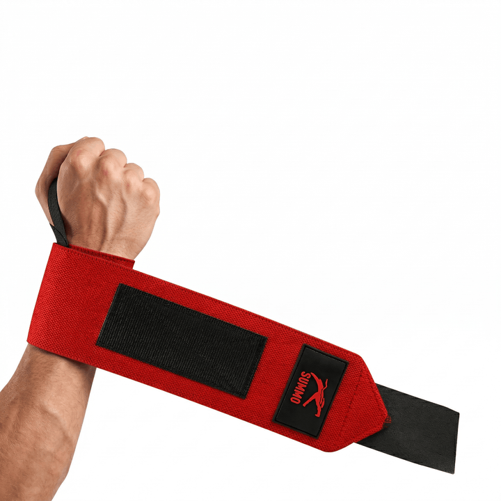 Powerlifting Wrist Wraps with Thumb Loop - Summo Sports