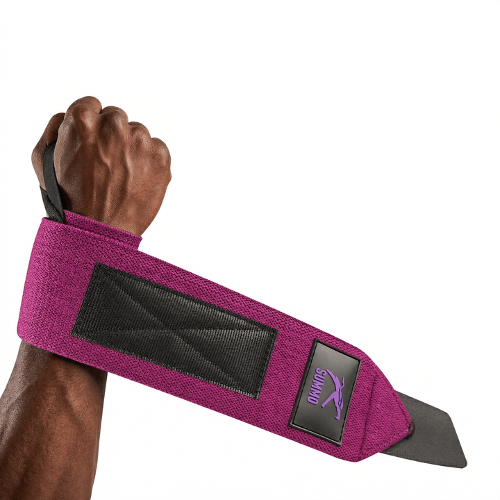 Powerlifting Wrist Wraps with Thumb Loop - Summo Sports