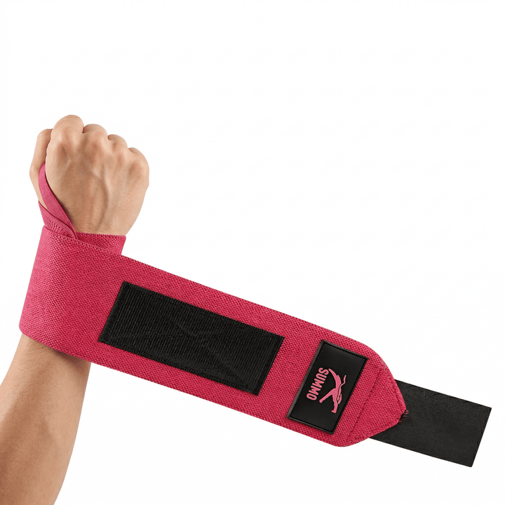 Powerlifting Wrist Wraps with Thumb Loop - Summo Sports
