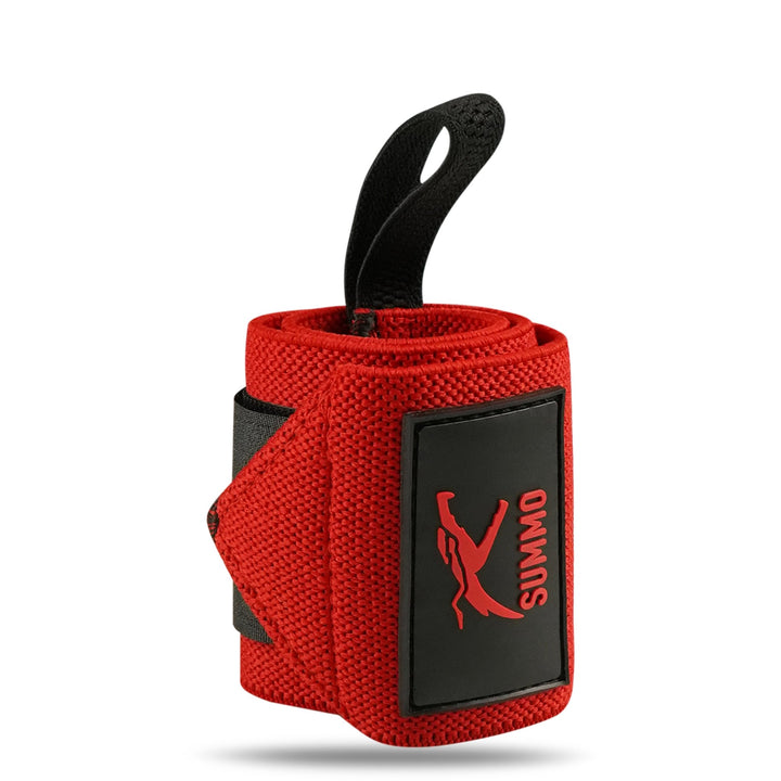 Powerlifting Wrist Wraps with Thumb Loop - Summo Sports