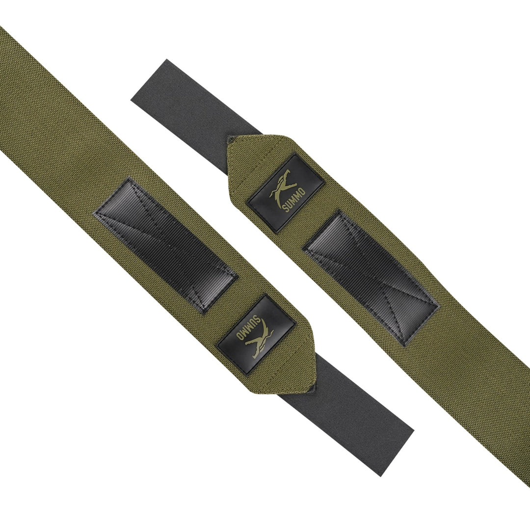 Powerlifting Wrist Wraps with Thumb Loop - Summo Sports