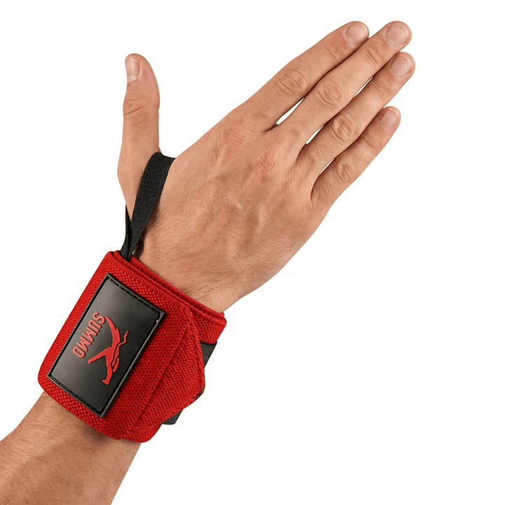 Powerlifting Wrist Wraps with Thumb Loop - Summo Sports