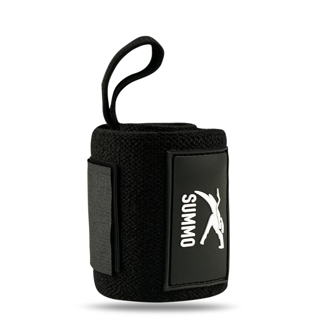 Powerlifting Wrist Wraps with Thumb Loop - Summo Sports