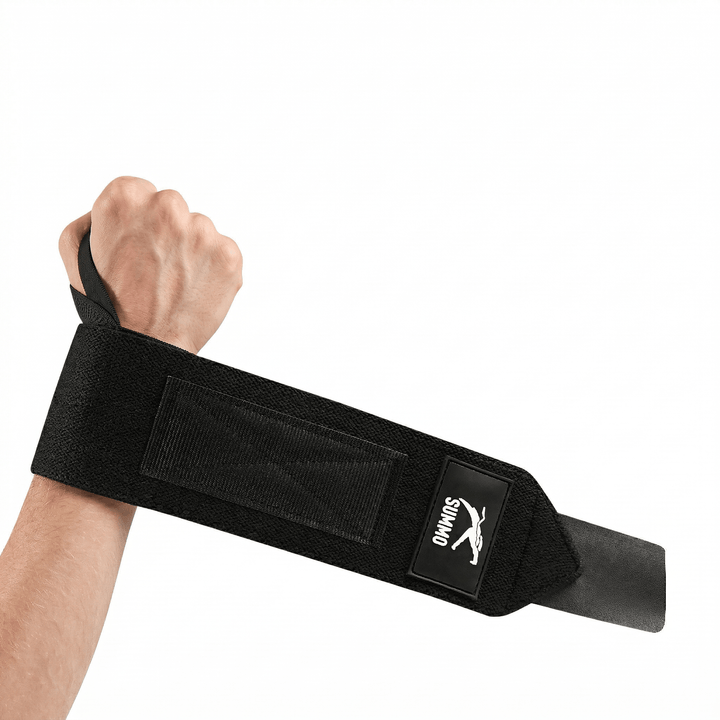 Powerlifting Wrist Wraps with Thumb Loop - Summo Sports