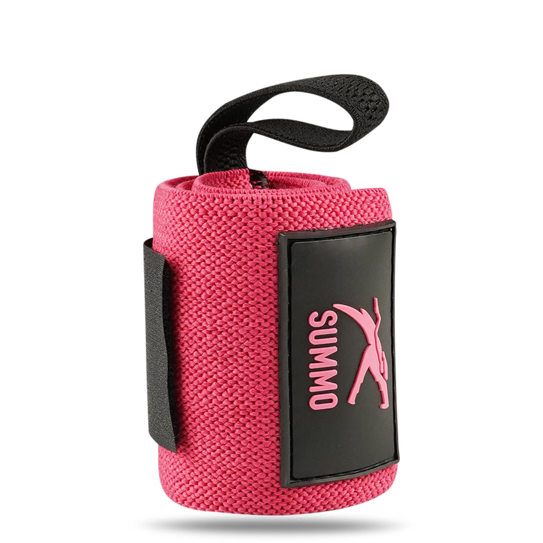 Powerlifting Wrist Wraps with Thumb Loop - Summo Sports