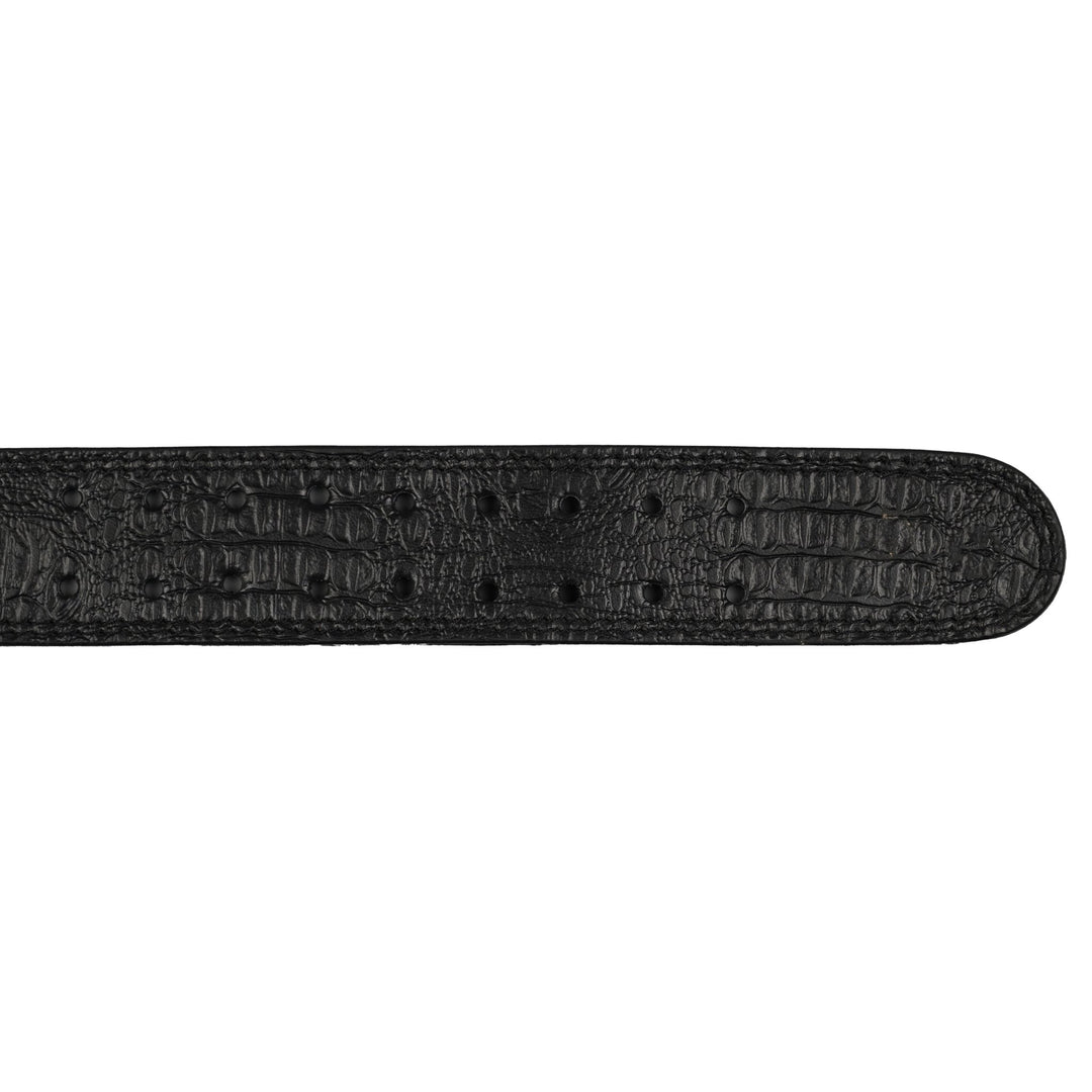 Predator Black Double Prong Leather Weightlifting Belt - Summo Sports