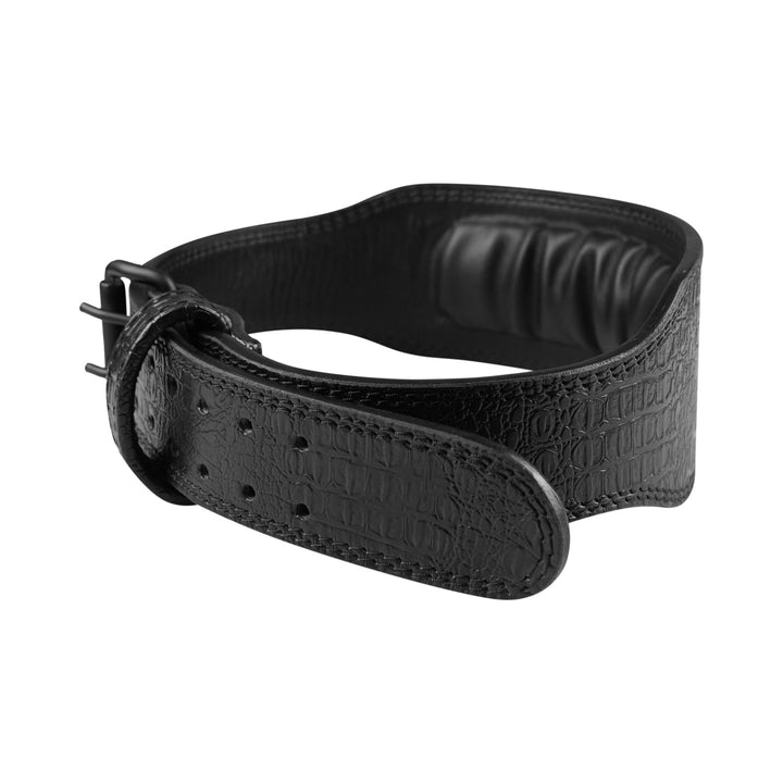 Predator Black Double Prong Leather Weightlifting Belt - Summo Sports