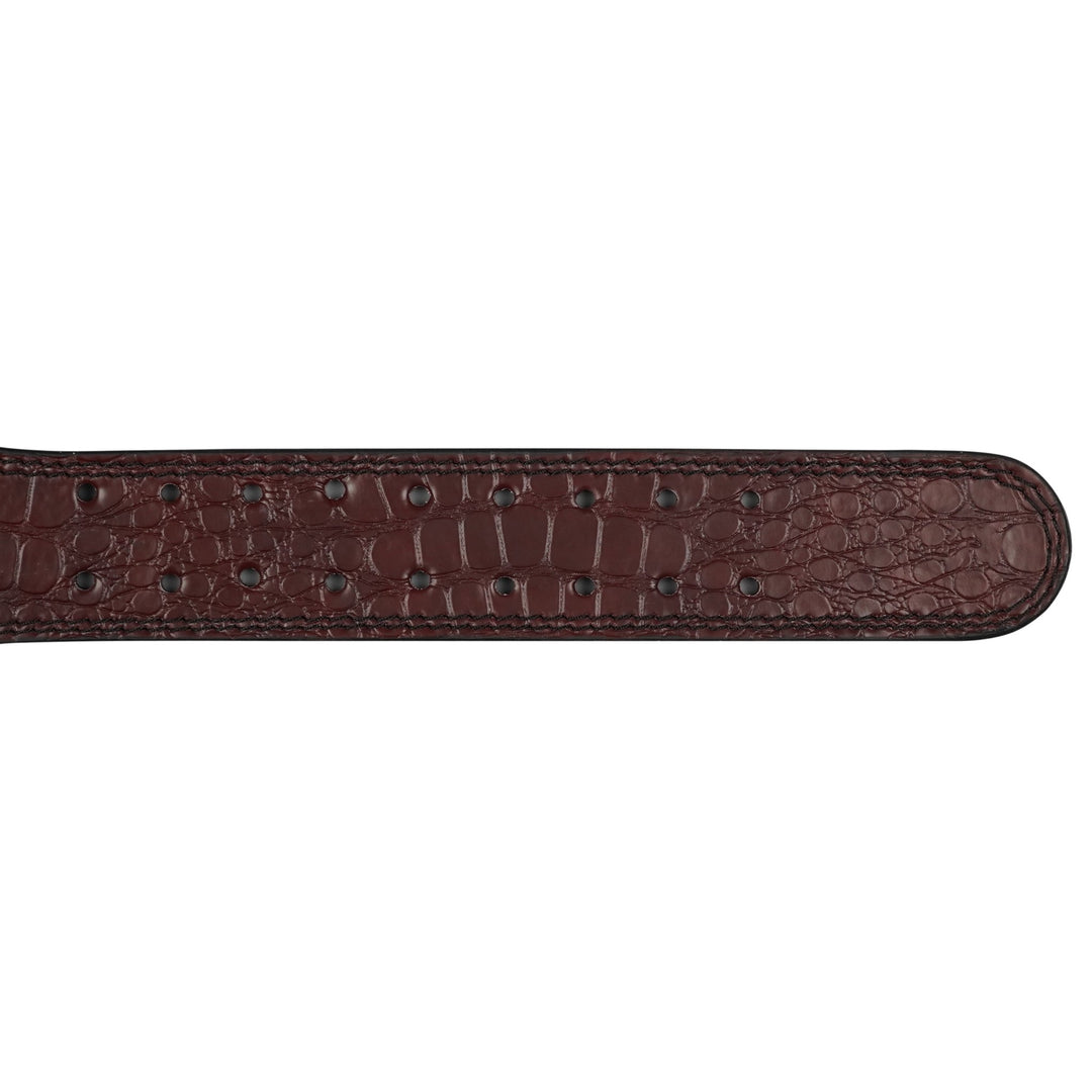 Predator Brown Double Prong Leather Weightlifting Belt - Summo Sports
