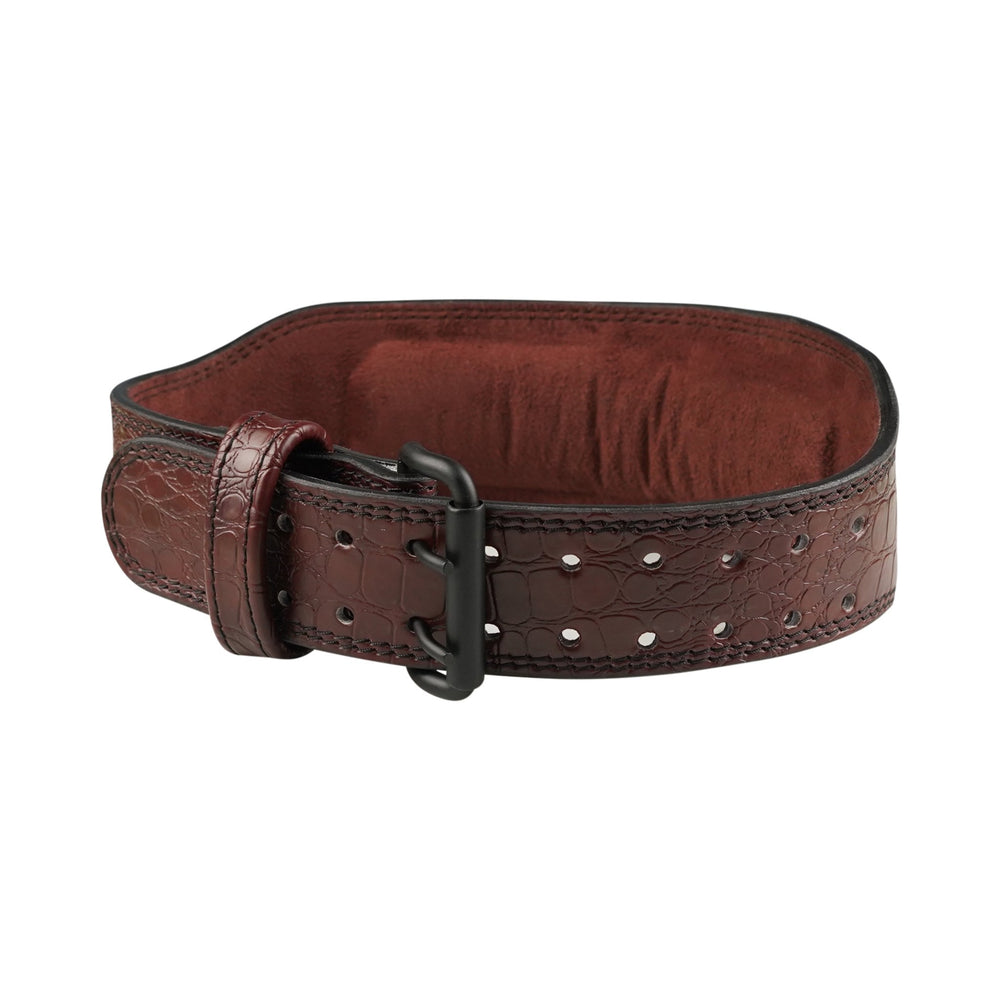 Predator Brown Double Prong Leather Weightlifting Belt - Summo Sports