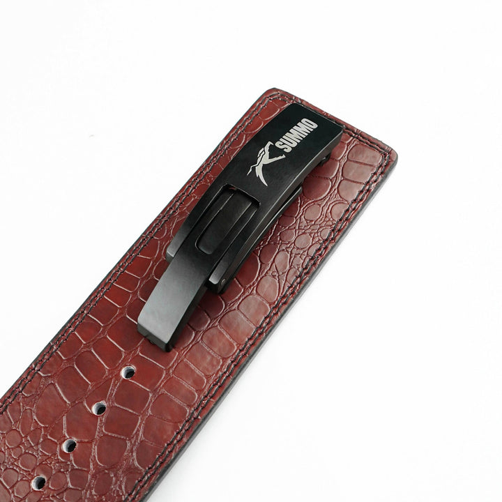 Predator Brown Leather Weight Lifting Belt - Summo Sports