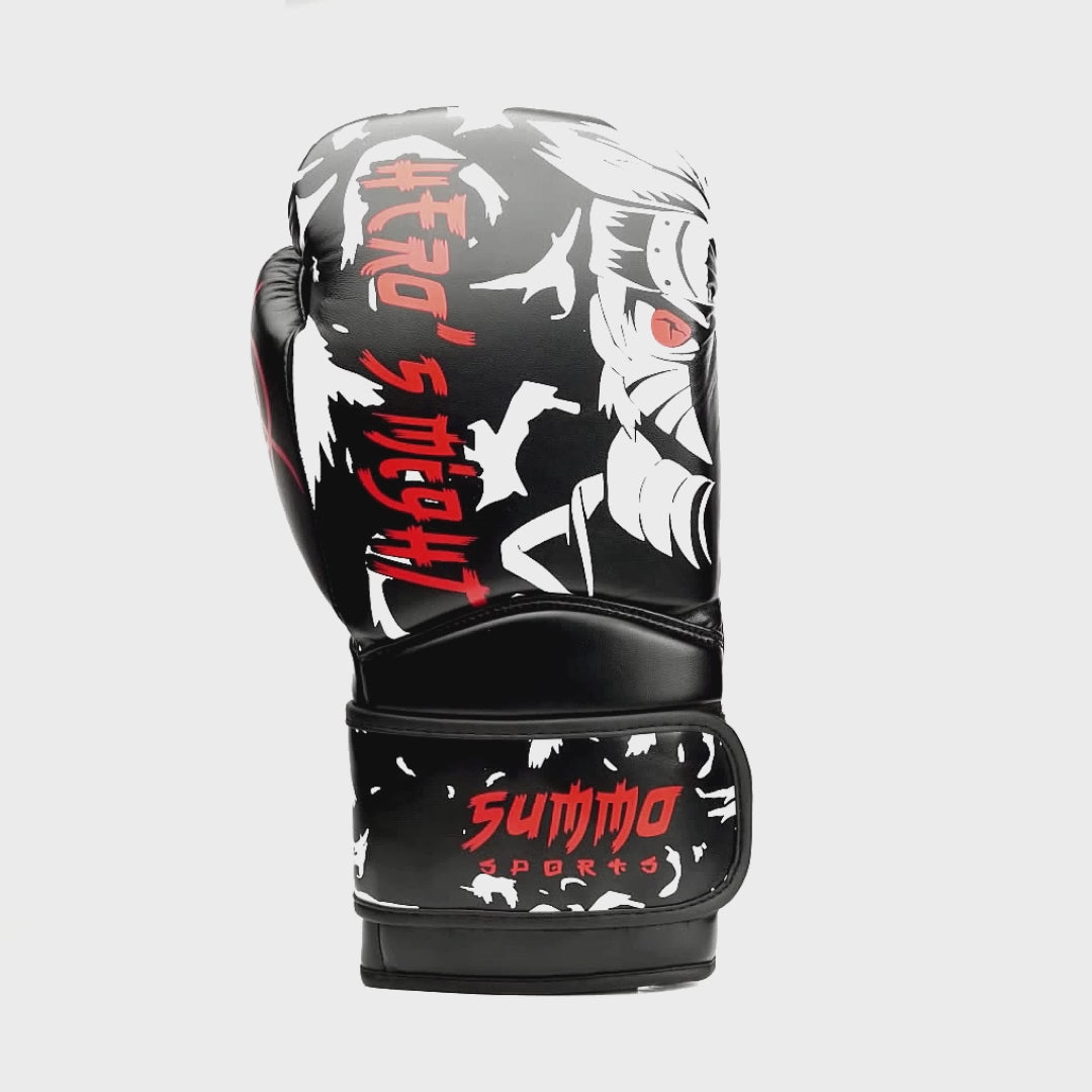 Nine-Tail Striker Leather Boxing Gloves