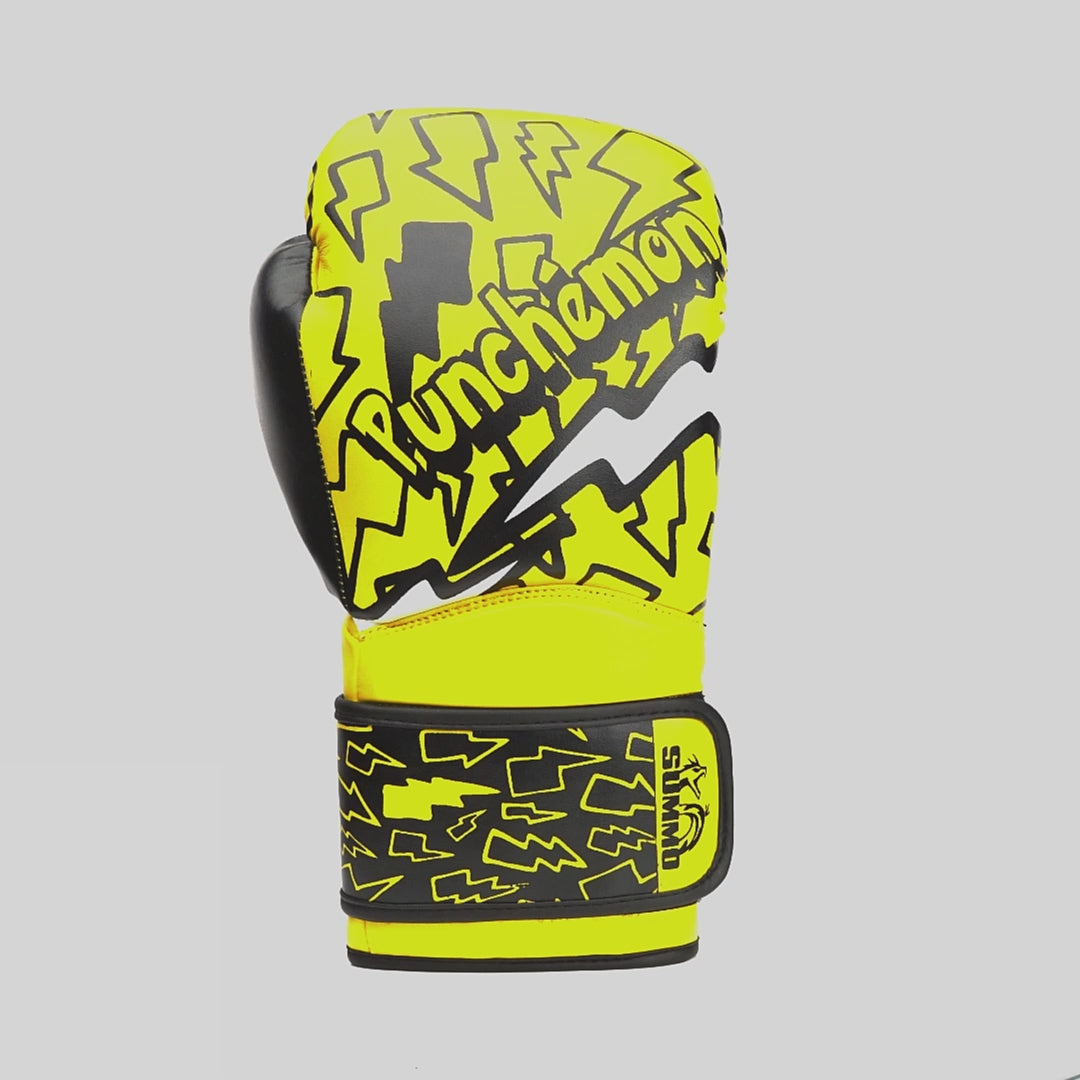 Punchemon Leather Boxing Gloves