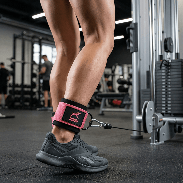 Pro Ankle Cuff for Cable Machine Leg & Glute Workouts - Summo Sports