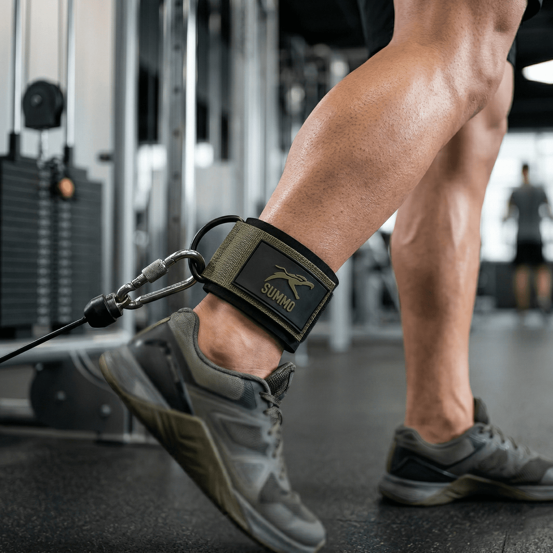 Pro Ankle Cuff for Cable Machine Leg & Glute Workouts - Summo Sports