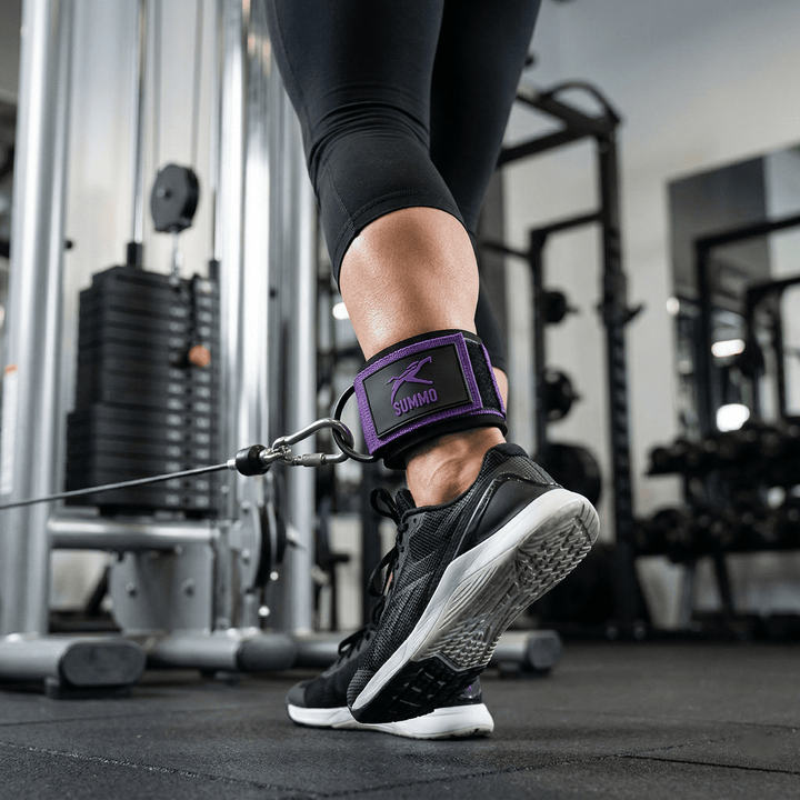 Pro Ankle Cuff for Cable Machine Leg & Glute Workouts - Summo Sports