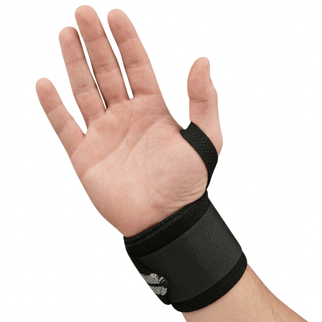 Pro Powerlifting Wrist Wraps with Thumb Loop - Summo Sports