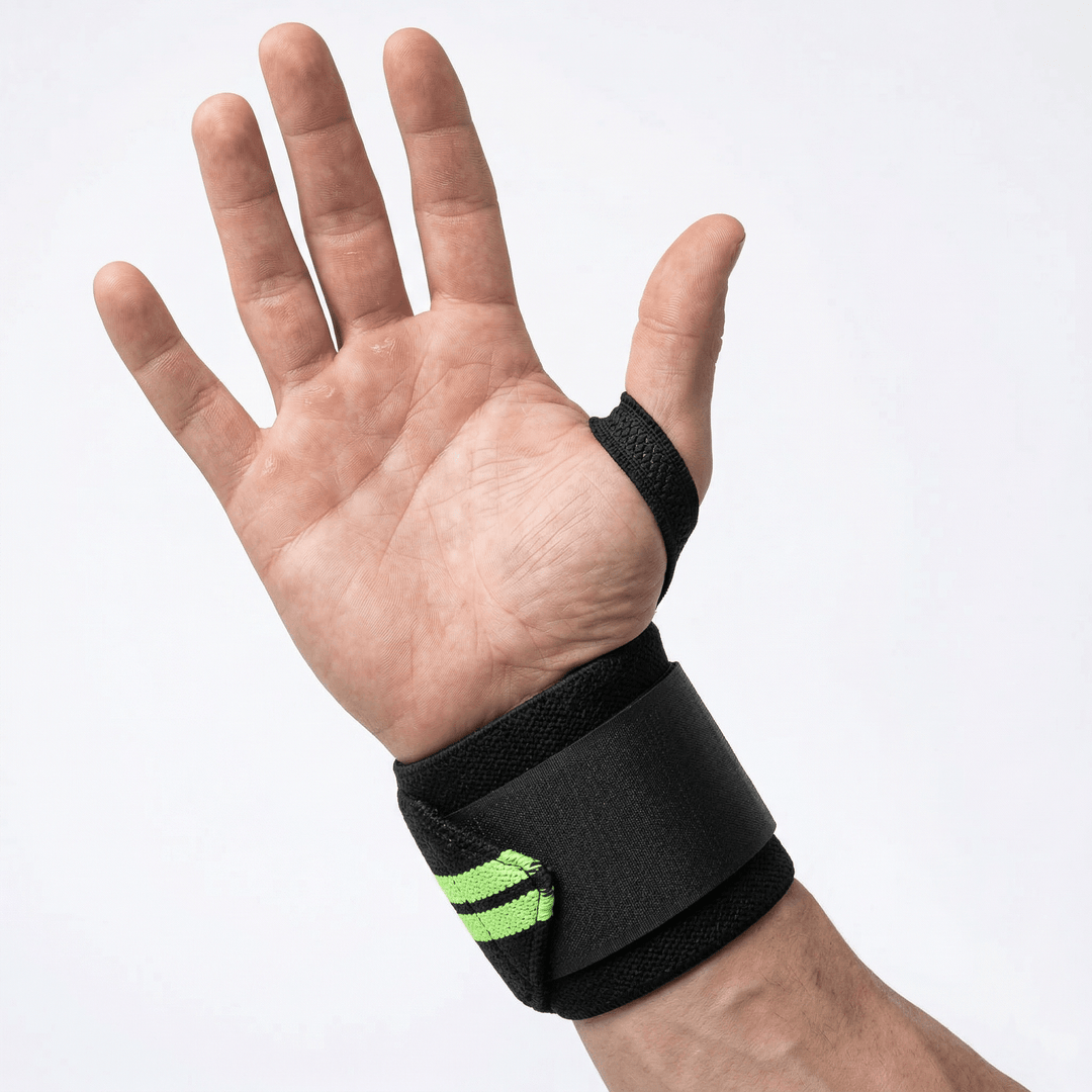 Pro Powerlifting Wrist Wraps with Thumb Loop - Summo Sports