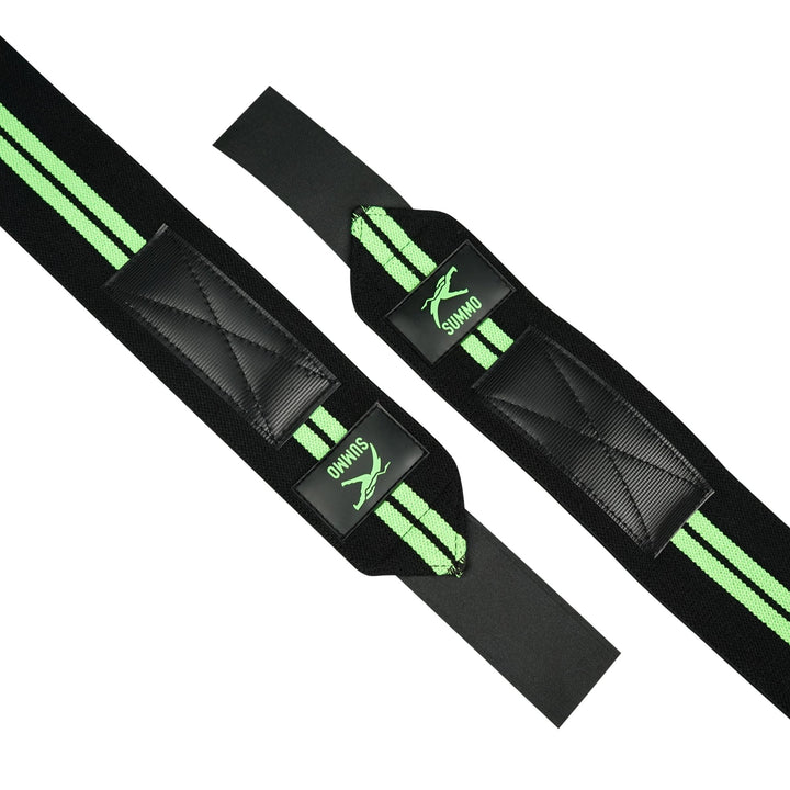 Pro Powerlifting Wrist Wraps with Thumb Loop - Summo Sports