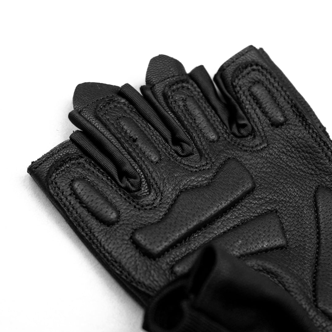 Pro - Wrap Leather Weightlifting Gloves - Summo Sports