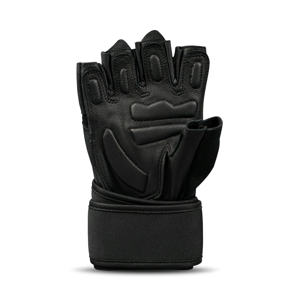 Pro - Wrap Leather Weightlifting Gloves - Summo Sports