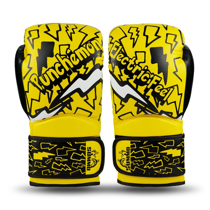 Punchemon Leather Boxing Gloves - Summo Sports