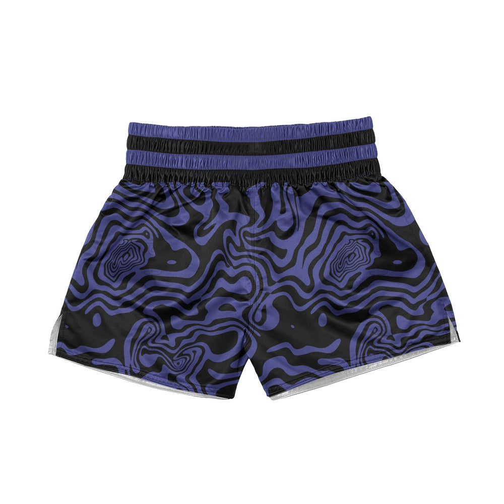 Purple Damascus Muay Thai Shorts - Summo Sports