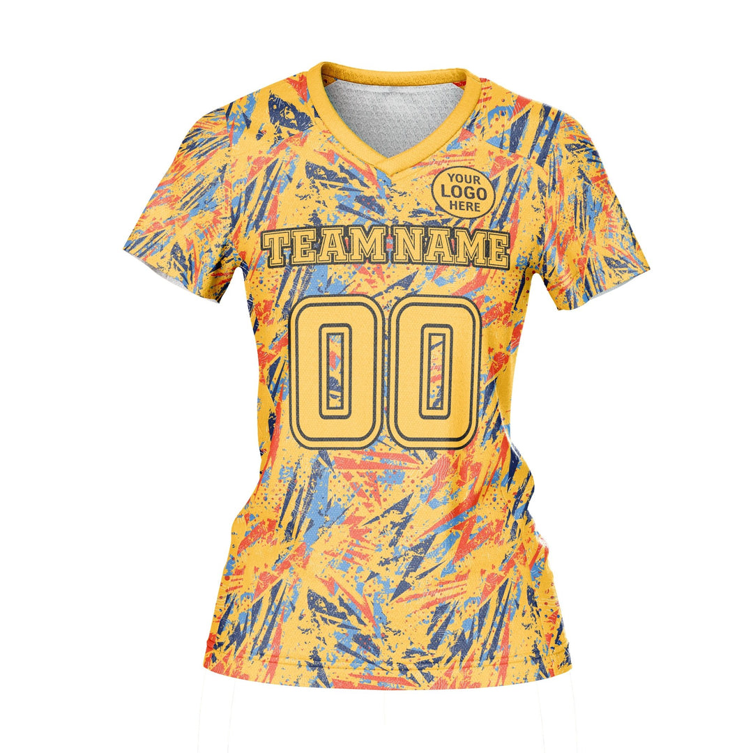 Radiant Strike Custom Volleyball Jersey - Summo Sports
