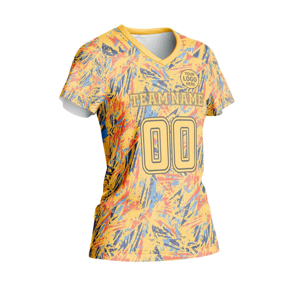 Radiant Strike Custom Volleyball Jersey - Summo Sports