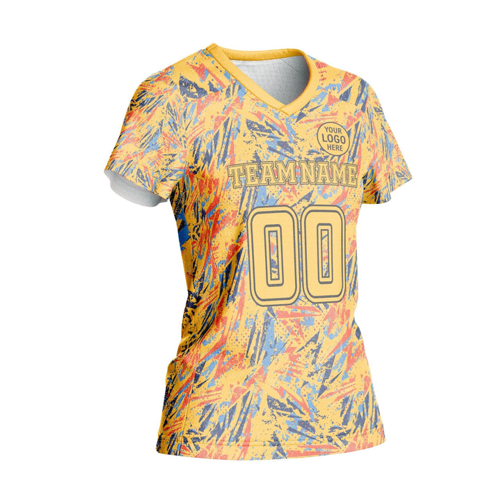 Radiant Strike Custom Volleyball Jersey - Summo Sports
