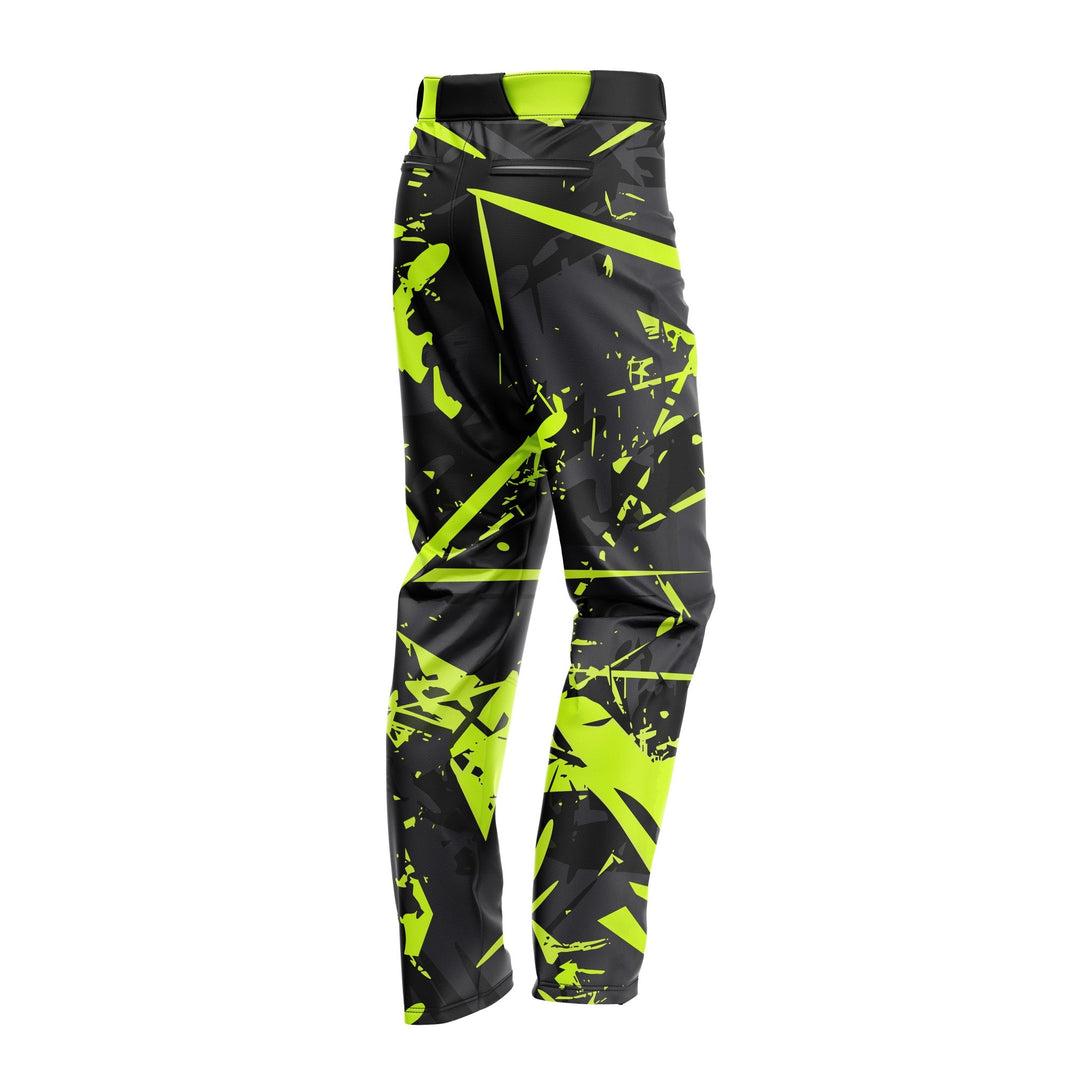 Radioactive Fracture Custom Baseball Uniform - Summo Sports
