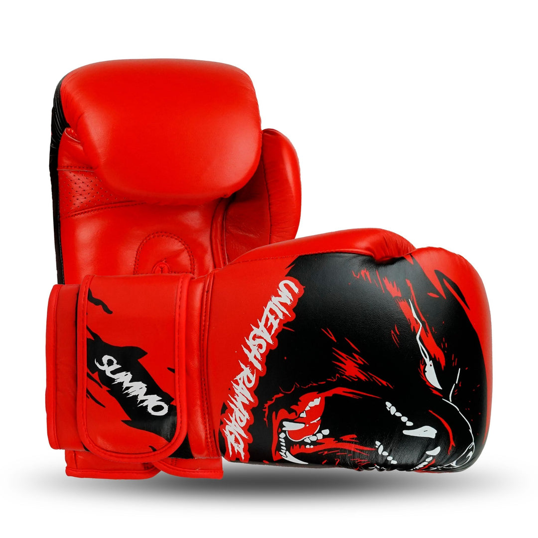 Ravage Leather Boxing Gloves - Summo Sports