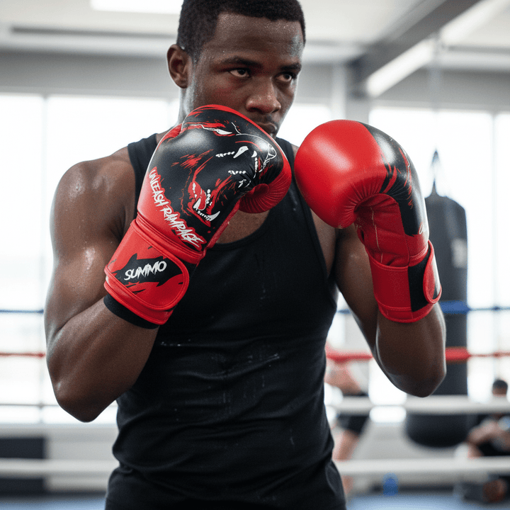 Ravager Genuine Leather Boxing Gloves - Summo Sports