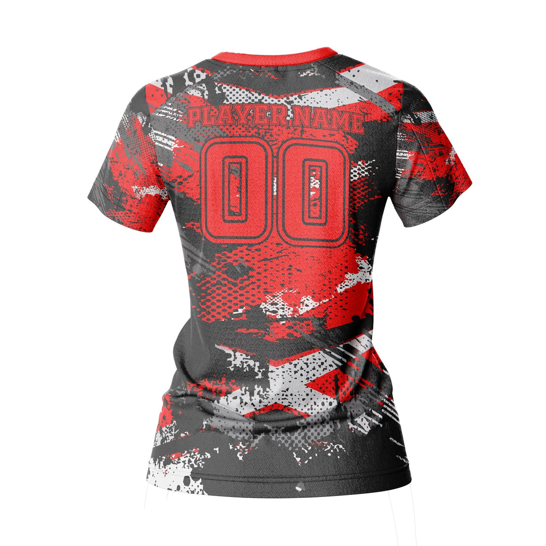 Red Hazard Custom Volleyball Jersey - Summo Sports