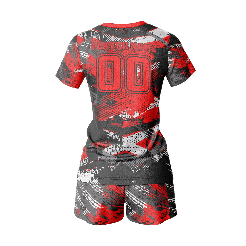 Red Hazard Custom Volleyball Uniform - Summo Sports