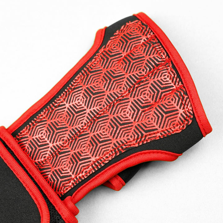 Red Hex - Traction Weightlifting Grips - Summo Sports