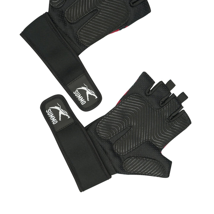 Red Hive Weightlifting Gym Gloves - Summo Sports