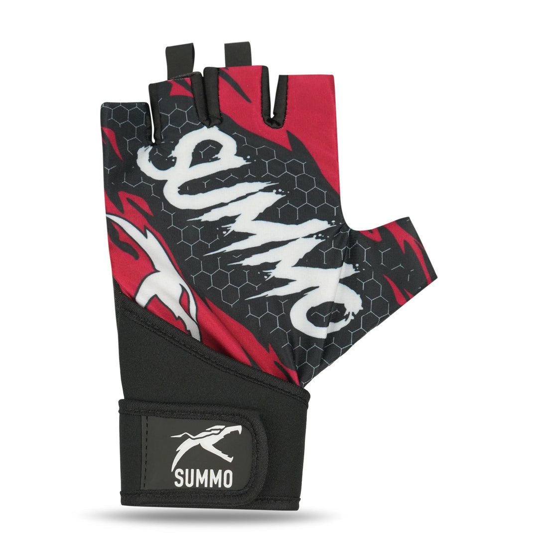 Red Hive Weightlifting Gym Gloves - Summo Sports