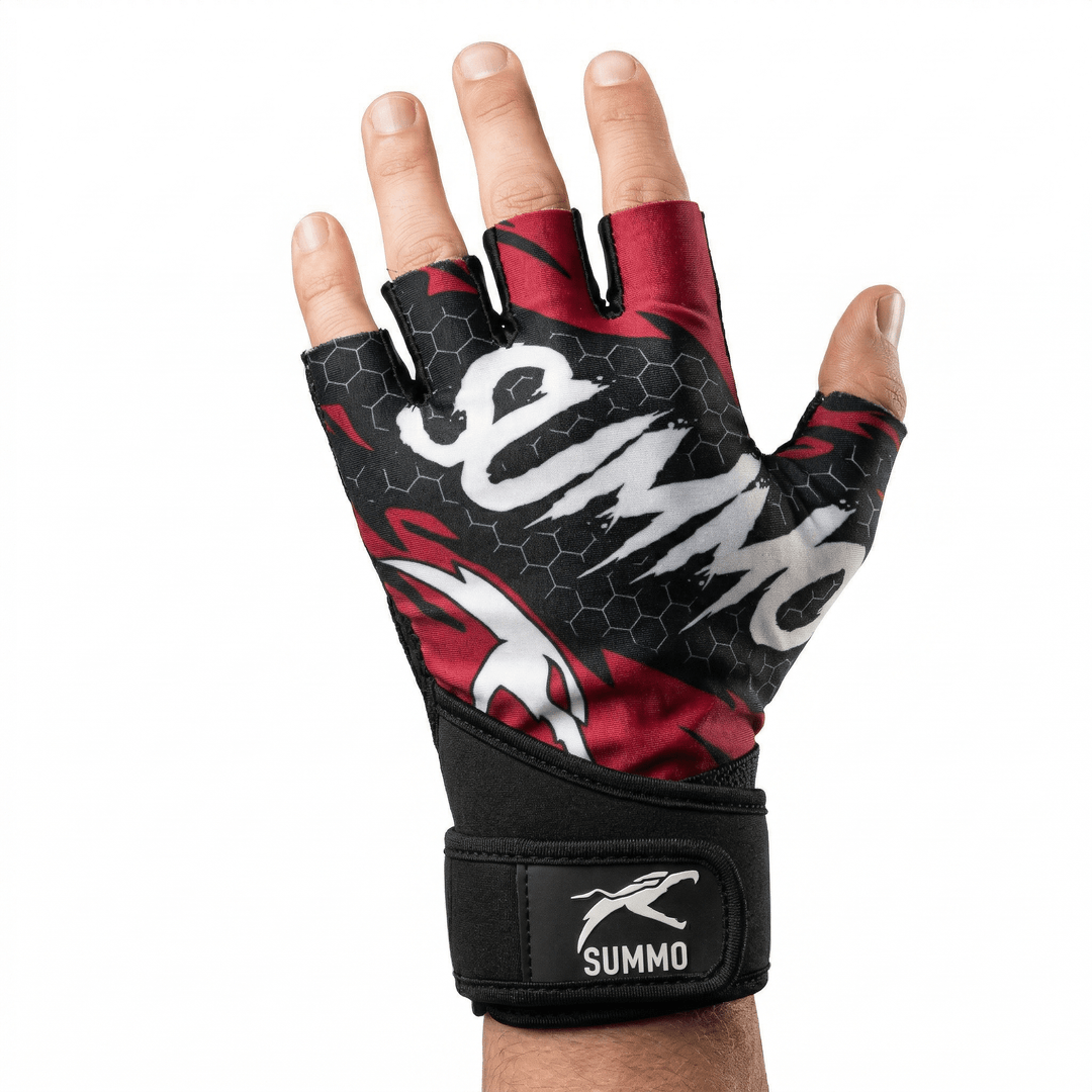 Red Hive Weightlifting Gym Gloves - Summo Sports